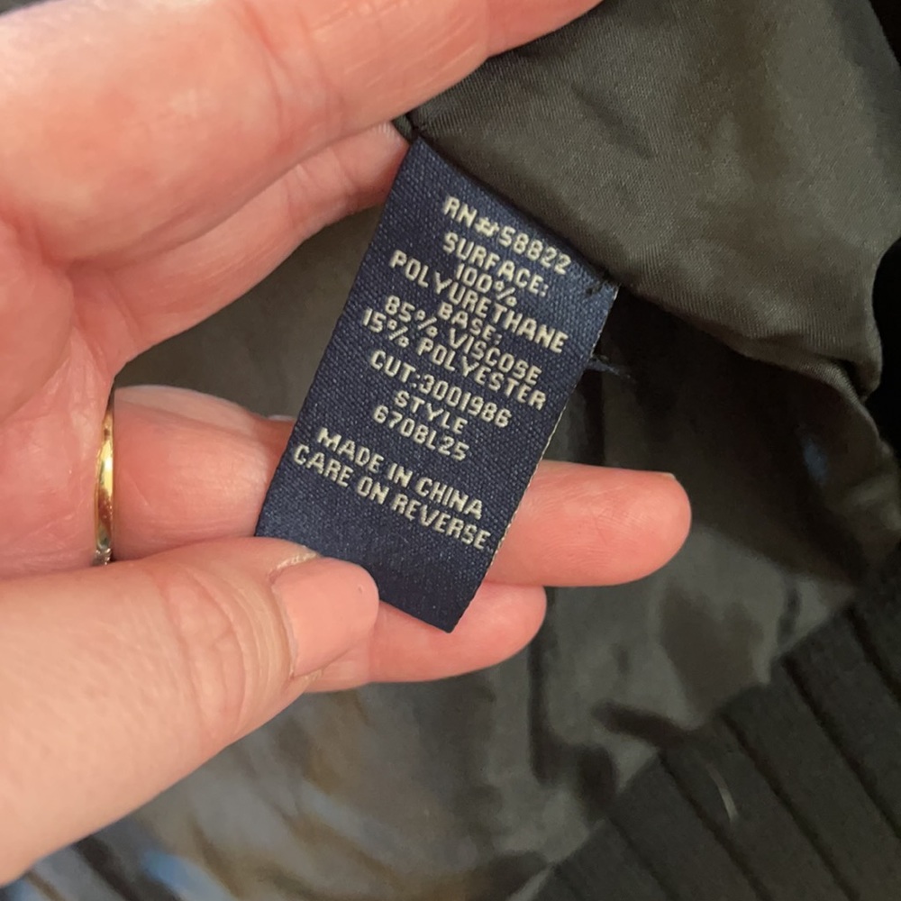 Super Cute Pleather Jacket With Multicolored Flor… - image 4